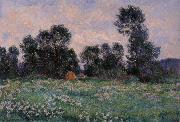 Claude Monet Meadow at Giverny oil painting reproduction